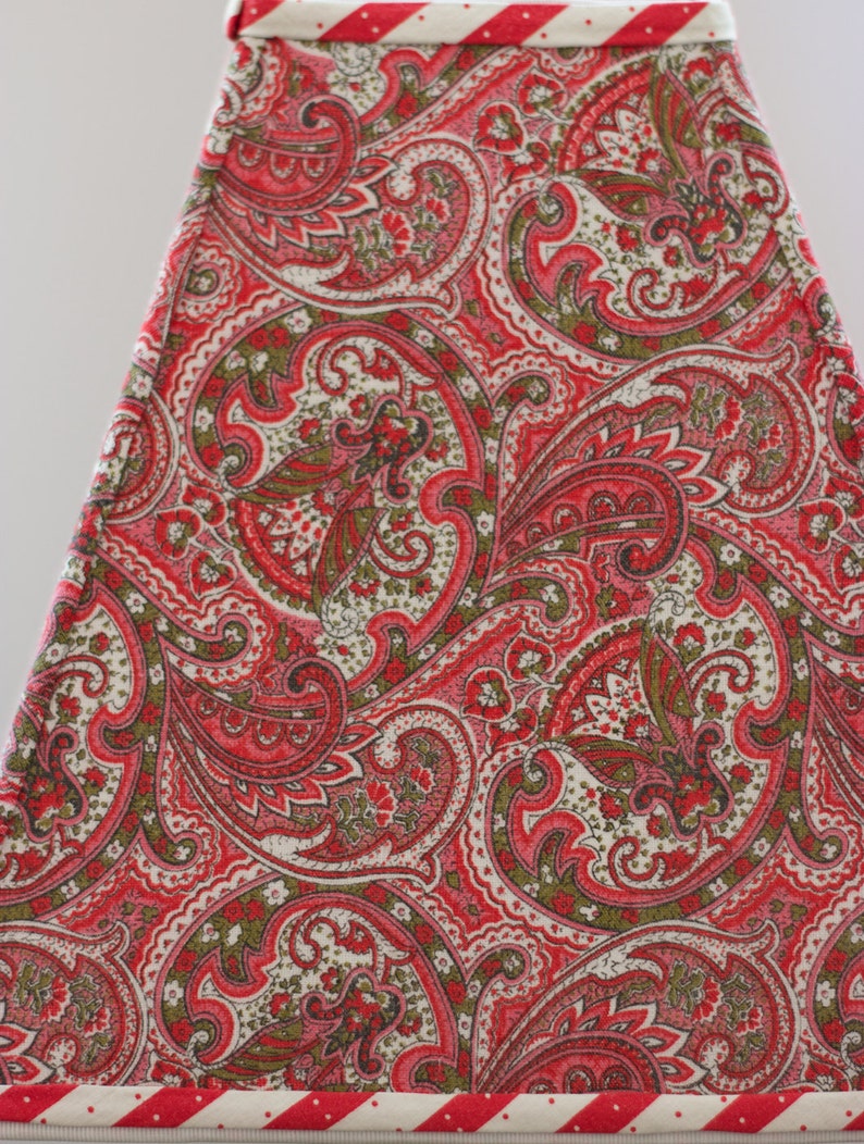 Paisley Red Lamp Shade Shades Designer Unique Square Handmade