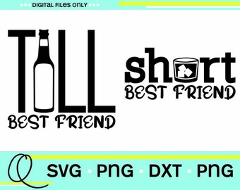 Download Tall Best Friend Svg Etsy
