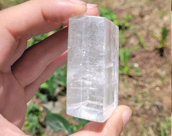 164g Optical Calcite - Polished Optical Calcite Specimen