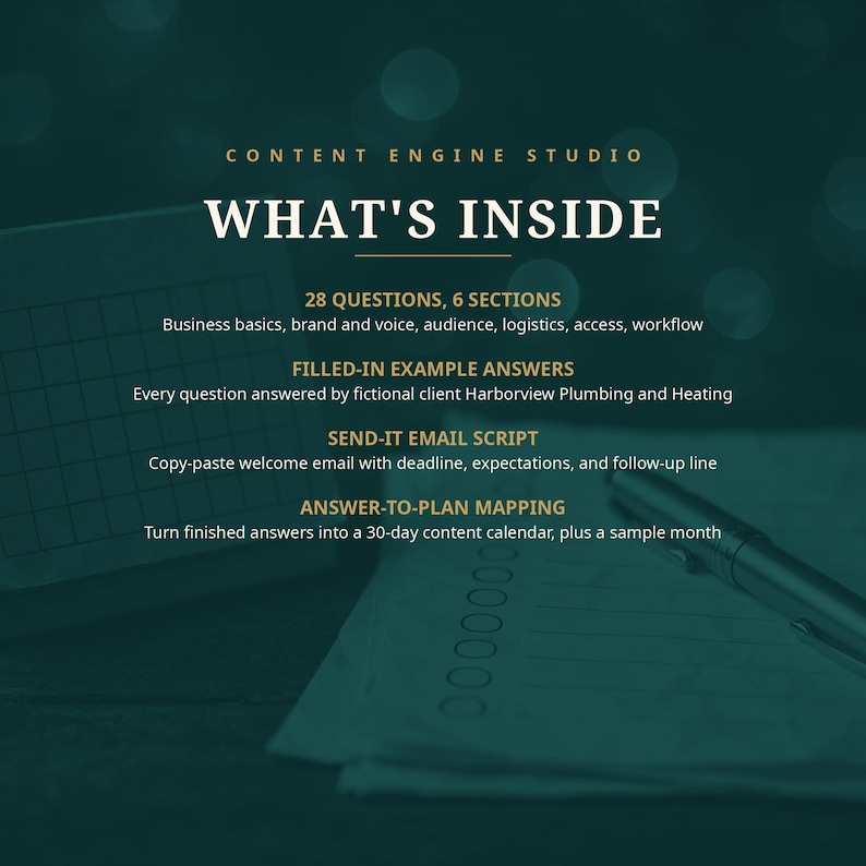Client Guide/faq Page Example Client Onboarding Questionnaire for Social Media Managers, SMM Client ...