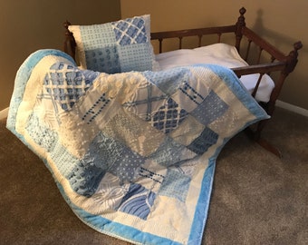 BLUEberries and cream with matching pillow