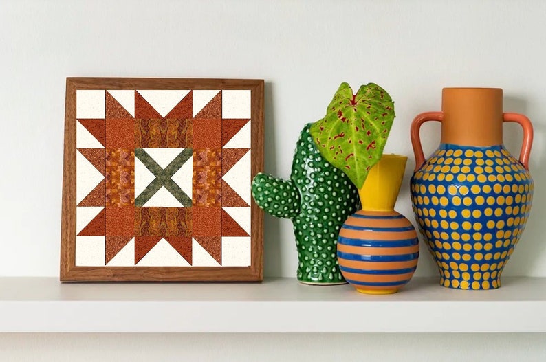 Foundation Piecing Block Paper Piecing Block Maple Leaf