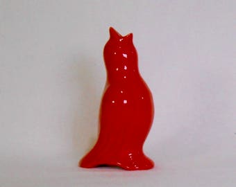 Bright Salsa Pie Bird by JN Ceramics