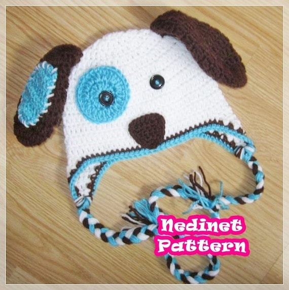 crochet puppy hat