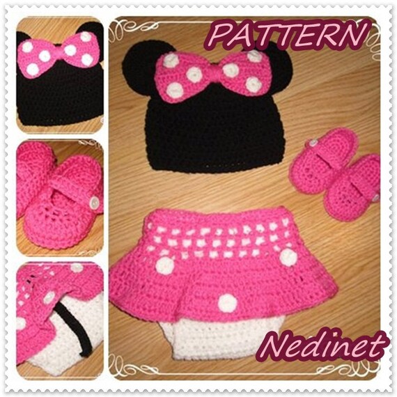 crochet minnie mouse dress