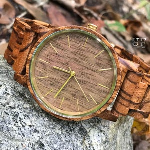 Wood Anniversary Gift for Him, Boyfriend Gift, Gifts for Him, Watches for Men Gifts for Men Wood Watch Mens Watch, Engraved Watch