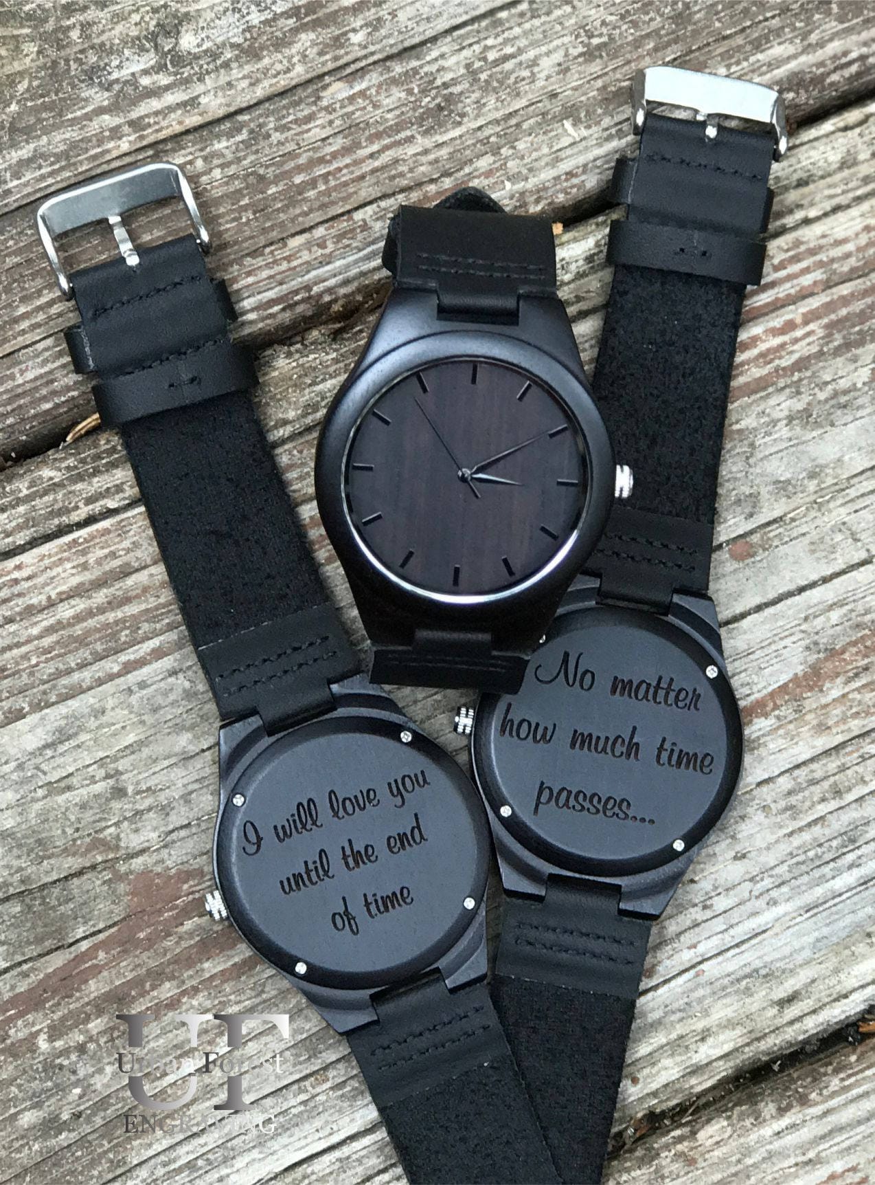 Escupir Sin alterar Posicionamiento en buscadores Grabado Reloj Hombres Regalos de Aniversario para Novio Reloj - Etsy México Escupir Sin alterar Posicionamiento en buscadores Grabado Reloj Hombres Regalos de Aniversario para Novio Reloj - Etsy México