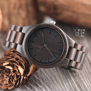 Anniversary Gifts for Men, Groomsmen Gifts, Boyfriend Gift Anniversary Gifts for Boyfriend Birthday Gift Engraved Watch Gift for Dad