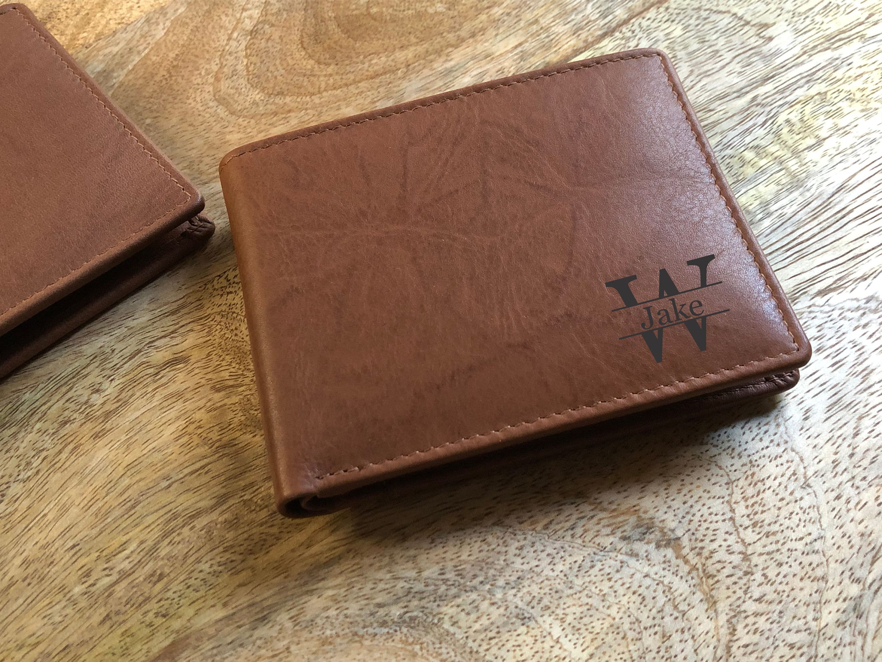 Leather Wallets for Men Engraved Wallet for Boyfriend Gifts Etsy