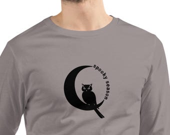 Spooky Season Owl Design – Halloween Graphic (PDF, PNG)