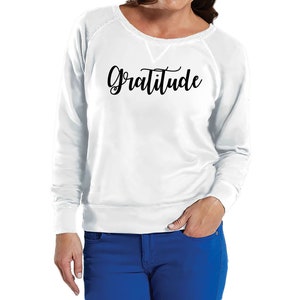 Dankbaarheid SVG en PDF-bestand - digitaal gesneden bestand Cricut, silhouet, zwart-wit, script dankbaarheid