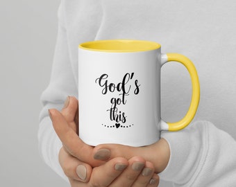 God's Got This 11oz Mug with Color Inside