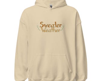 Sweater Weather Hoodie: Unisex Fall Apparel