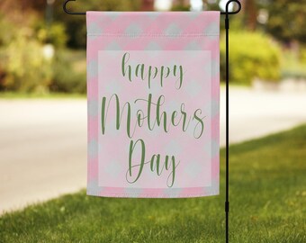 Mother's Day Garden Flag, Double Sided Outdoor Decor (12x17)