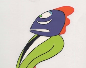 Animazione cel "Face Like a Frog" 1987 CO 14