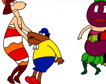 Animazione cel "Make Me Psychic" 1978 OB-26