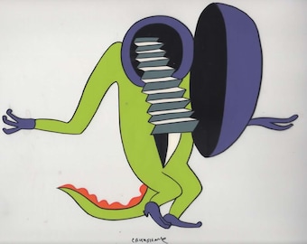 Animazione cel "Face Like a Frog" 1987 CO 67
