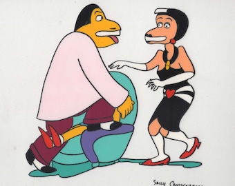 Animazione cel "Make Me Psychic" Over easy 1978 ss24