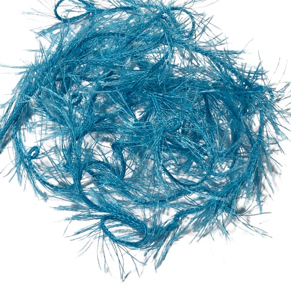 Sewing & Fiber Macrame Eyelash yarn//Bulky Knitting//Crocheting