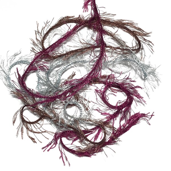 Black Eyelash Yarn Etsy