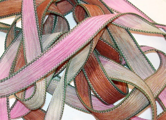 5pc. puce neuf main teint les de soie poignet enrouler les teint rubans / / 42 pouces ruban de soie / / rubans de soie Yoga Wrap Bracelet / / ruban de soie / / Ombre bf652a 5pc. puce neuf main teint les de soie poignet enrouler les teint rubans / / 42 pouces ruban de soie / / rubans de soie Yoga Wrap Bracelet / / ruban de soie / / Ombre bf652a