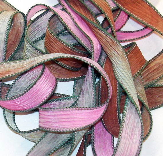 5pc. puce neuf main teint les de soie poignet enrouler les teint rubans / / 42 pouces ruban de soie / / rubans de soie Yoga Wrap Bracelet / / ruban de soie / / Ombre bf652a 5pc. puce neuf main teint les de soie poignet enrouler les teint rubans / / 42 pouces ruban de soie / / rubans de soie Yoga Wrap Bracelet / / ruban de soie / / Ombre bf652a