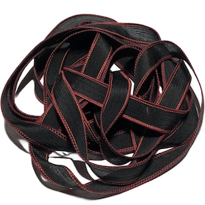 1PC. REGAL Hand Dyed Silk Wrist Wrap Ribbons//42 inch silk ribbon//Silk Yoga Wrap Bracelet Ribbons//Silk Ribbon//Color Kissed Silk