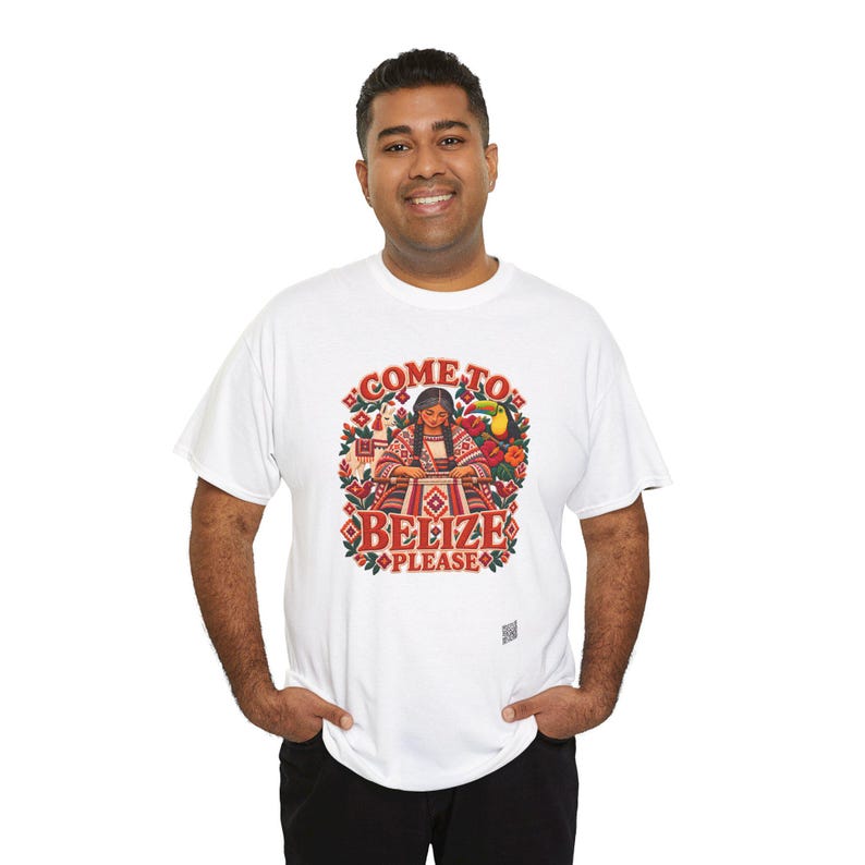 Belize Toucan Shirt, Come to Belize Please Funny Rhyme T-Shirt, Tropical Bird Travel Tee, Belize Cruise and Vacation Gift, Caribbean Tee Bild 10