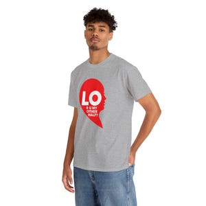 Camiseta LO Half Heart para parejas, Camiseta "¿Eres mi otra mitad?", Regalo de San Valentín a juego imagen 7