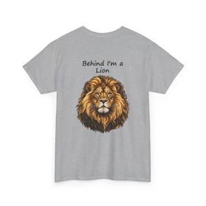 In Front I'm a Rhodesian Ridgeback, Behind I'm a Lion T-Shirt, Two-Sided Ridgeback Owner Gift, African Lion Hound Tee image 8