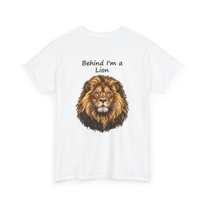 In Front I'm a Rhodesian Ridgeback, Behind I'm a Lion T-Shirt, Two-Sided Ridgeback Owner Gift, African Lion Hound Tee image 7