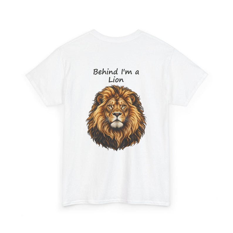 In Front I'm a Rhodesian Ridgeback, Behind I'm a Lion T-Shirt, Two-Sided Ridgeback Owner Gift, African Lion Hound Tee image 7