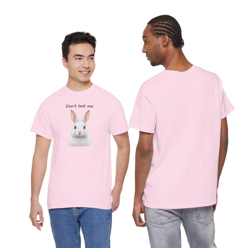Sassy Bunny T-Shirt, Sarcastic Rabbit Lover Gift, Heavy Cotton Tee image 9