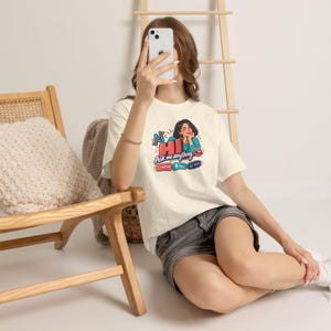 Funny AI Chat Robot T-Shirt, Human Intelligence Humor Gift (100% Cotton) image 9