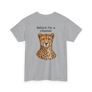 In Front I'm a Rhodesian Ridgeback, Behind I'm a Cheetah T-Shirt, Two-Sided Ridgeback Owner Gift, Funny Dog Lover Tee image 8