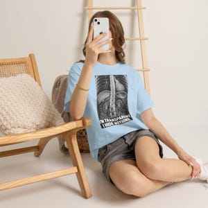 Camiseta de rayos X: Soy transparente, no escondo nada. Divertida camiseta de esqueleto con mensaje honesto. imagen 13