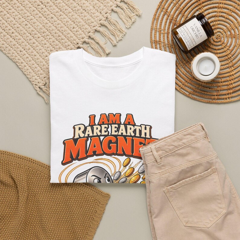 Rare Earth Magnet I Attract Your Coins T-Shirt, Funny Money Magnet Pun Graphic Tee, Science Teacher Shirt, Physics Nerd Gift, Chemistry image 9