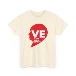 Camiseta de pareja con medio corazón, regalo a juego para San Valentín para él y para ella. imagen 5