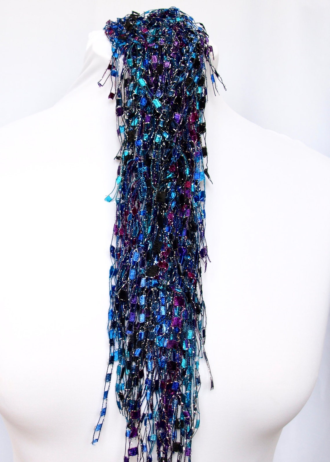cobalt scarf