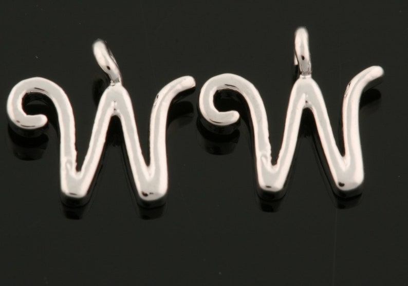 2pcs6mmx5mm Bright Rose Gold Plated Over Brass Cute Capital Etsy