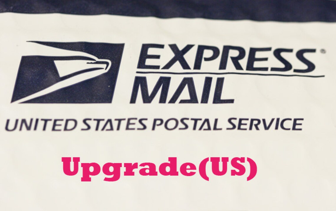 USPS Express Mail Shipping upgrade listing for US customers Etsy