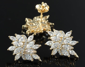 【HYERES LOR】22FW★ Remidi Ratan Wavey SV(Y) Earring Le Vian Natural Blue Sapphire Earrings 1/6 ct tw Diamonds