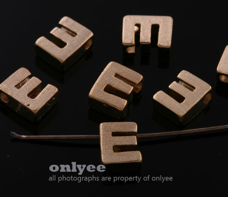 2pcs6mmx5mm Matt Petite Satin Rose Gold Plated Over Brass Etsy