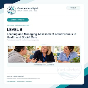 Level 5 Assessment of Individuals M10 Study Support Pack | Health & Social Care NI 2026