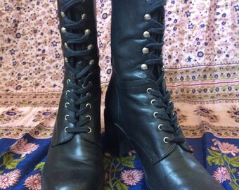 Peace and Henna Women's Leather Boots