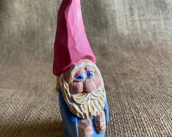 Hand Carved Gnome