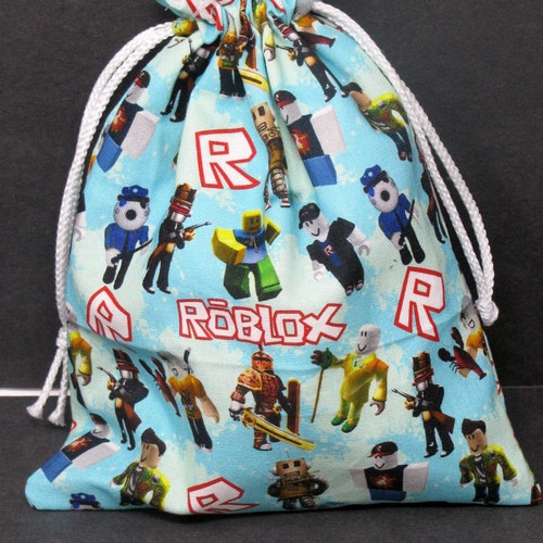 5 X 7 Roblox Drawstring Gift Bags Etsy