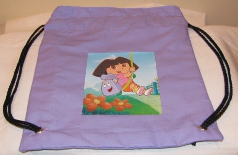 Dora the Explorer Drawstring Backpack Party Favor Bag Etsy