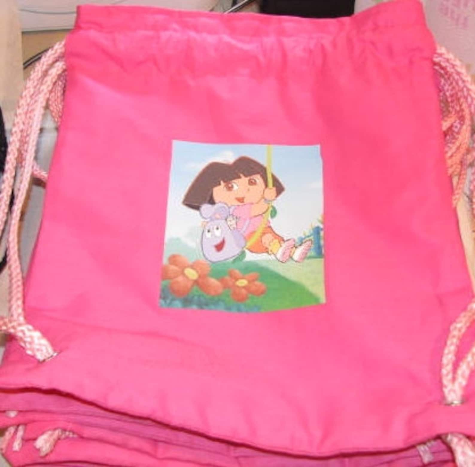 Dora the Explorer Drawstring Backpack Party Favor Bag Etsy