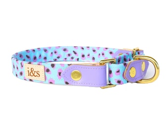 Dog Collar - Martingale - The Pebbles Blue